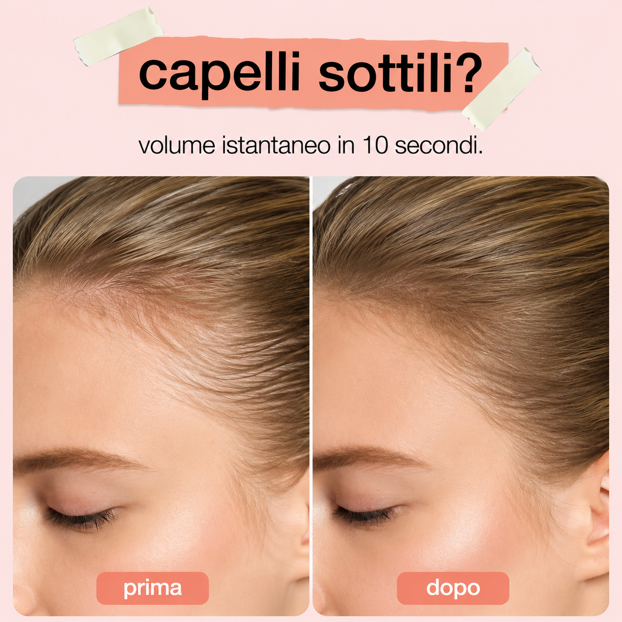 Hair Magic - Correttore Istantaneo per Capelli Anti-Diradamento