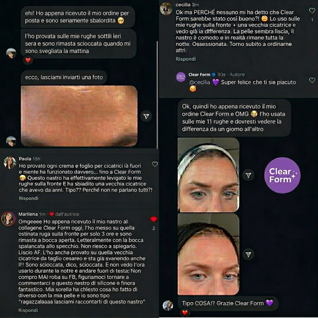 Nastro al Collagene in Silicone – Patch Levigante per Rughe e Cicatrici